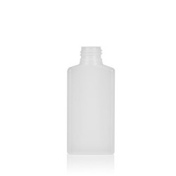 100 ml fles Mailbox Rectangle HDPE naturel 24.410