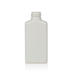100 ml fles Mailbox Rectangle HDPE wit 24.410