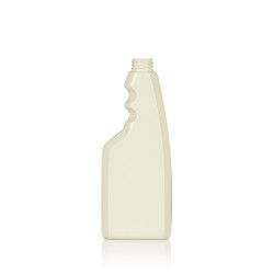 500 ml fles Multi Trigger gerecycled HDPE ivoor 28.410