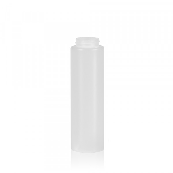 250 ml fles Sauce Round MIX LDPE/HDPE naturel 38.400