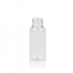 30 ml fles Basic Round PET transparant 24.410