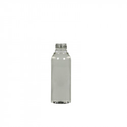 50 ml fles Basic Round 100% gerecyclede PET transparant 24.410
