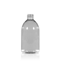 500 ml fles Soap gerecycled PET transparant 28.410