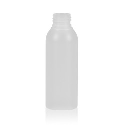 100 ml fles Basic Round HDPE naturel 24.410