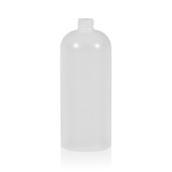 1000 ml fles Basic Round HDPE naturel 28.410