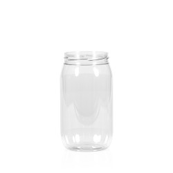 1000 ml Big clear PET transparant