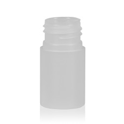 15 ml fles Basic Round HDPE naturel 24.410