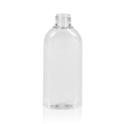150 ml fles Basic Oval PET transparant 24.410