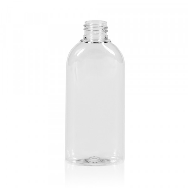 150 ml fles Basic Oval PET transparant 24.410
