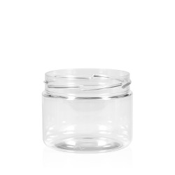 250 ml Clear cylinder PET transparant