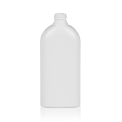 300 ml fles Basic Oval HDPE wit 24.410