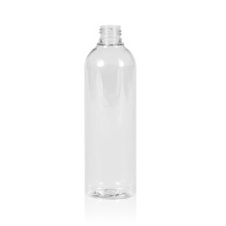 300 ml fles Basic Round PET transparant 24.410