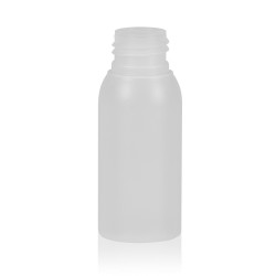 50 ml fles Basic Round HDPE naturel 24.410