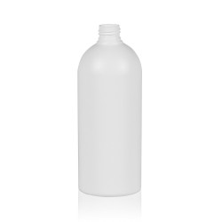 500 ml fles Basic Round HDPE wit 24.410