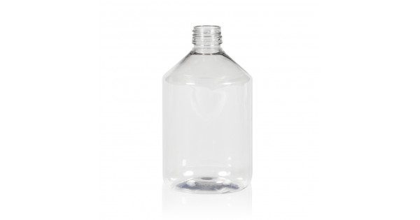 Pharma PET Flaschen : 500 ml pharma transparente PET Flasche