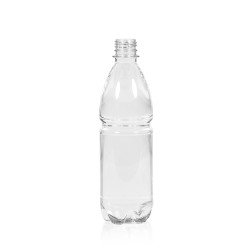 500 ml fles Water PET transparant 28PCO