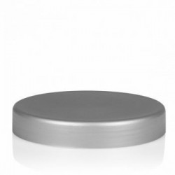 Schroefdeksel Frosted sharp 500 ml PP zilver